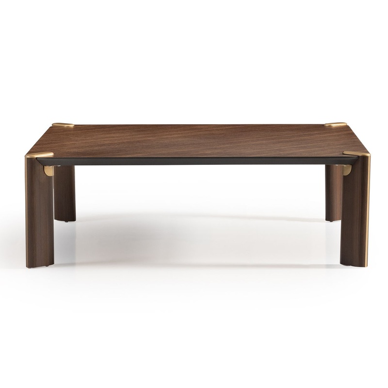 Amora – Cocktail Table – Eggshell Walnut