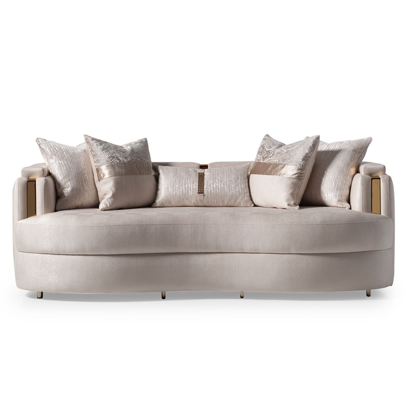 Carmela – Sofa – Almond/Gold