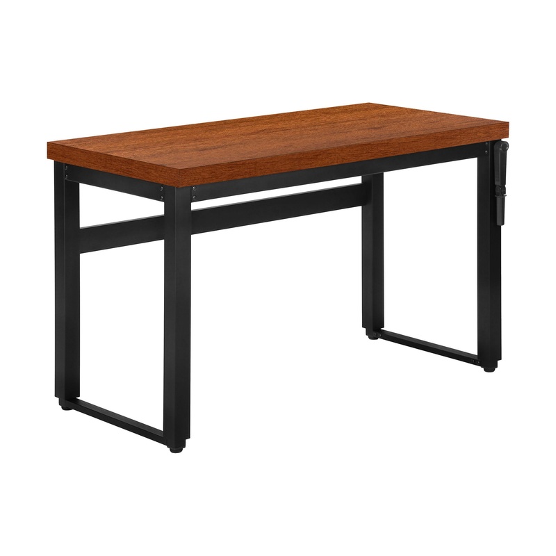 Computer Desk, Home Office, Standing, Adjustable, Laptop, Contemporary & Modern