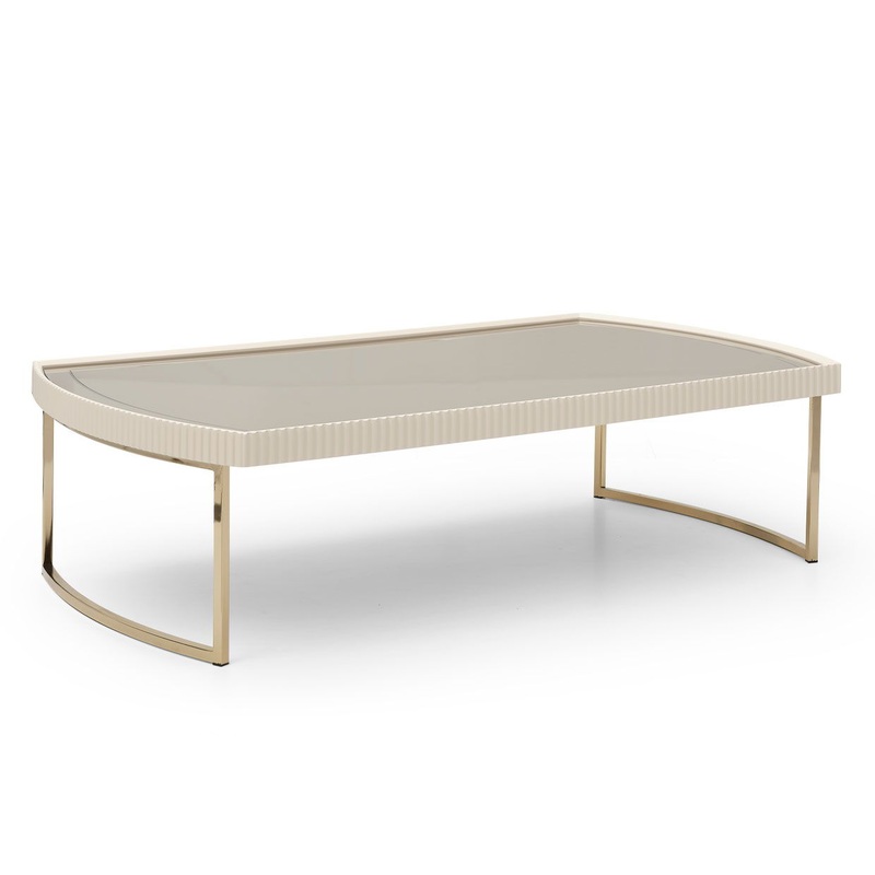 Lisbon – Cocktail Table – Silken Matte Cream