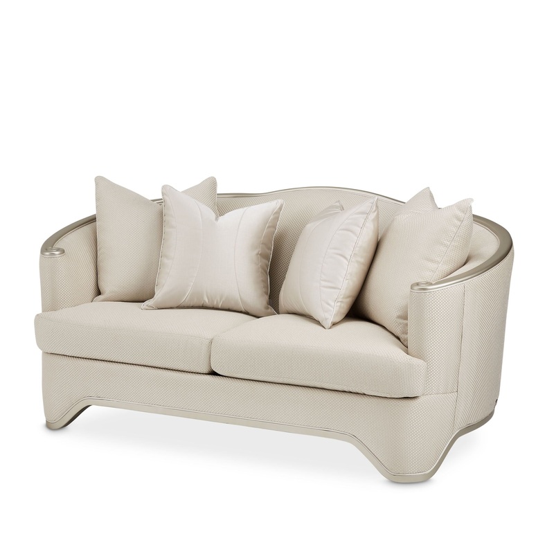 London Place – Loveseat – Light Champagne