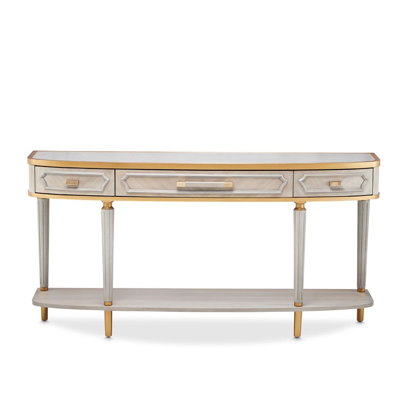 St. Charles – Console Table – Dove Gray