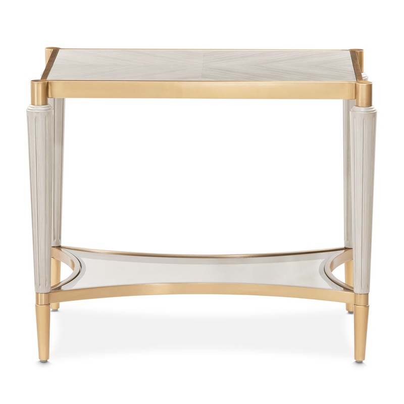 St. Charles – End Table – Dove Gray