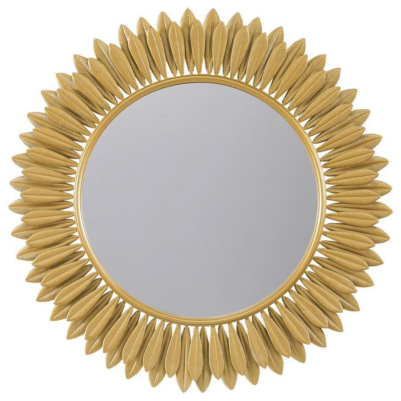 Tuscany – Sunburst Wall Mirror – Gold