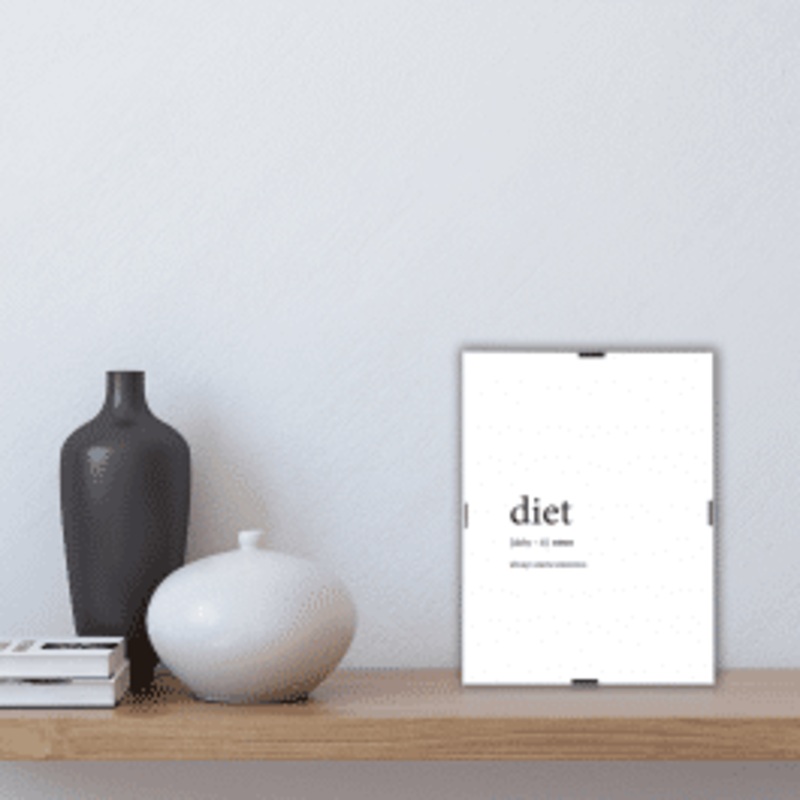 20X30 CM GLASS OPEN FRAME