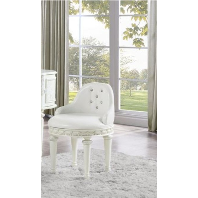 Dorothy – Vanity Chair With Swivel Chair Only – Ivory