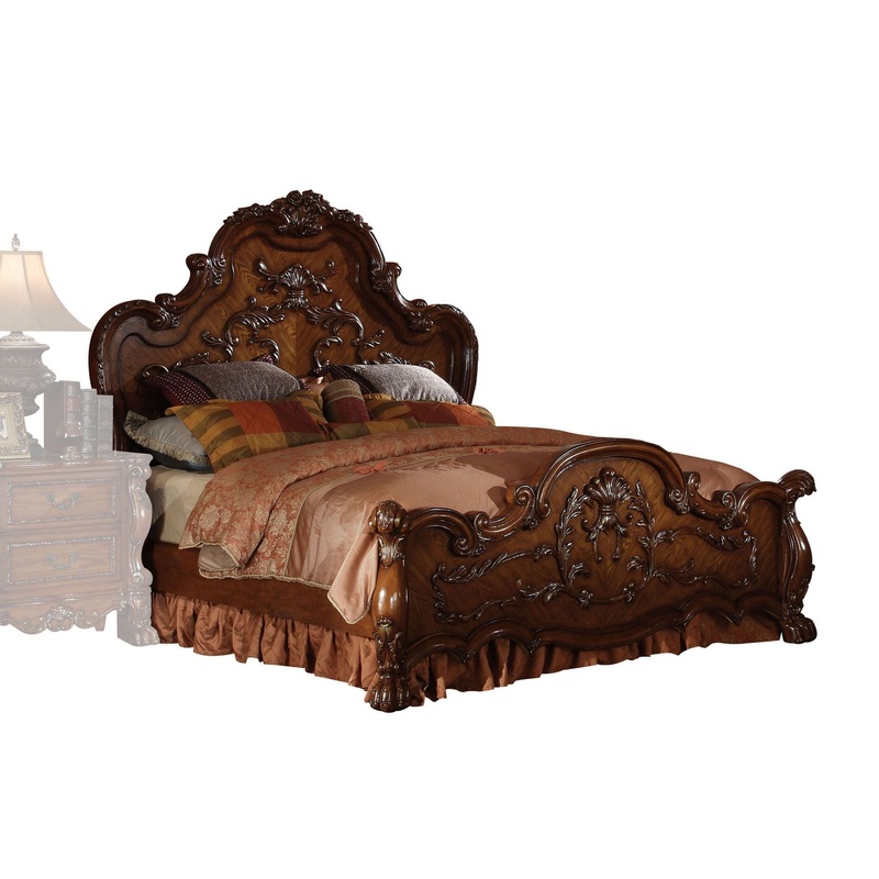 Dresden – Queen Bed – Cherry Oak