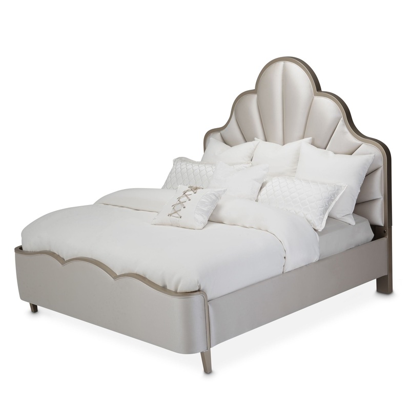 Malibu Crest – Scalloped Panel Bed