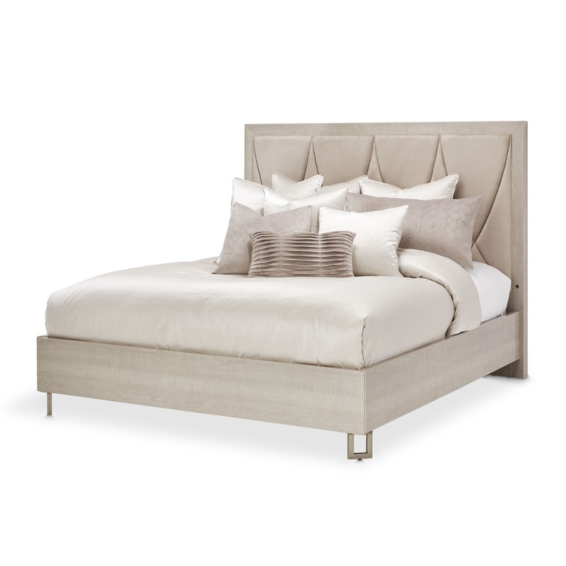 Marin – Panel Bed|Beige|King|Queen