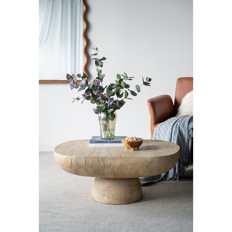 Organic Design Oval Coffee Table