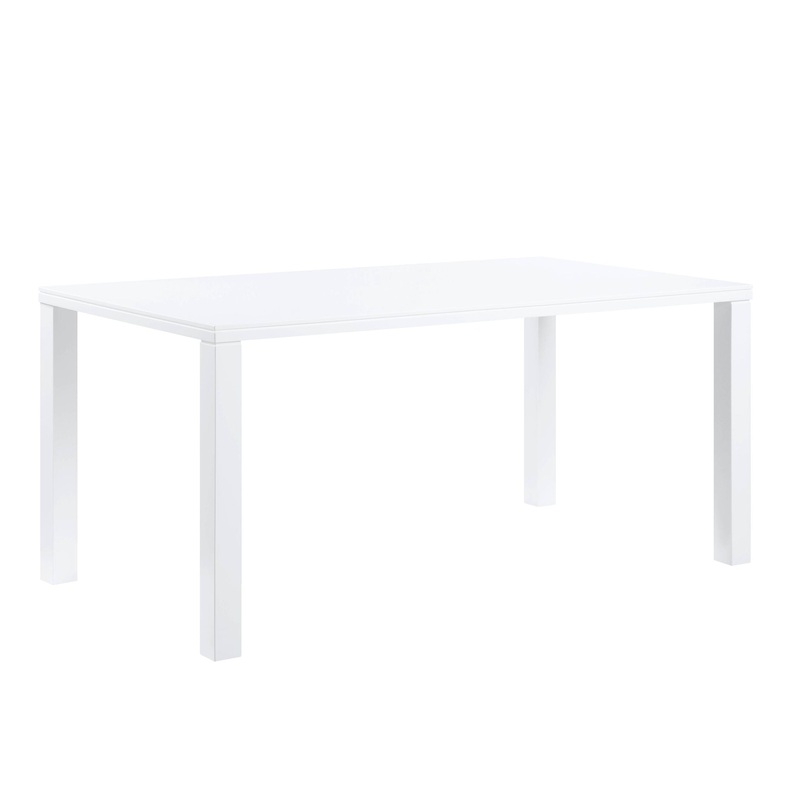 Pagan – High Gloss Dining Table – White