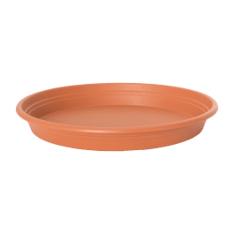 ROUND SAUCER PARIS CM 25 TERRACOTTA