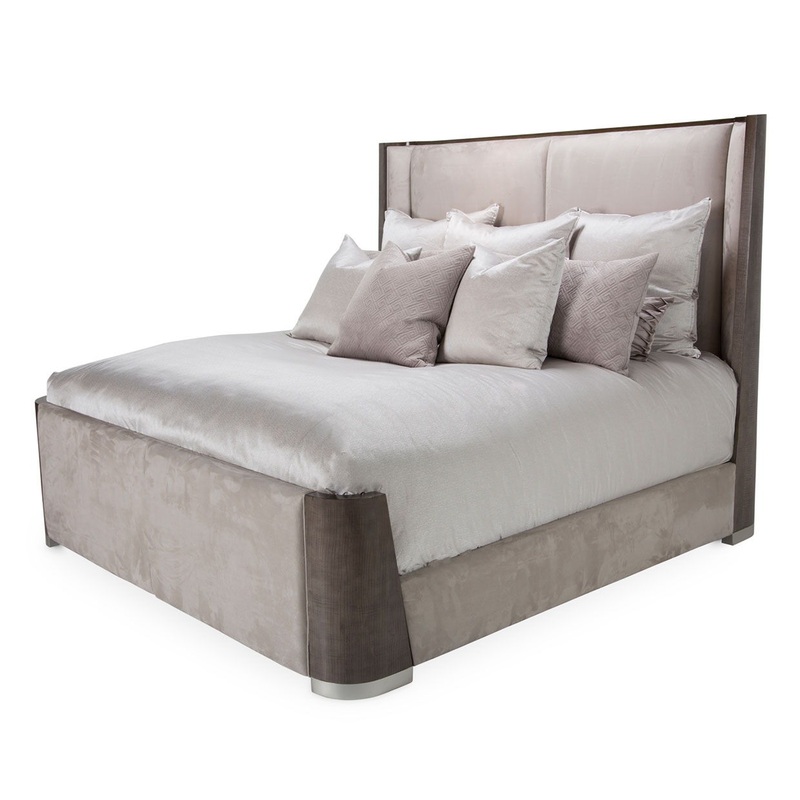 Roxbury Park – Dual-Panel Bed|Light Brown|California King|King|Queen