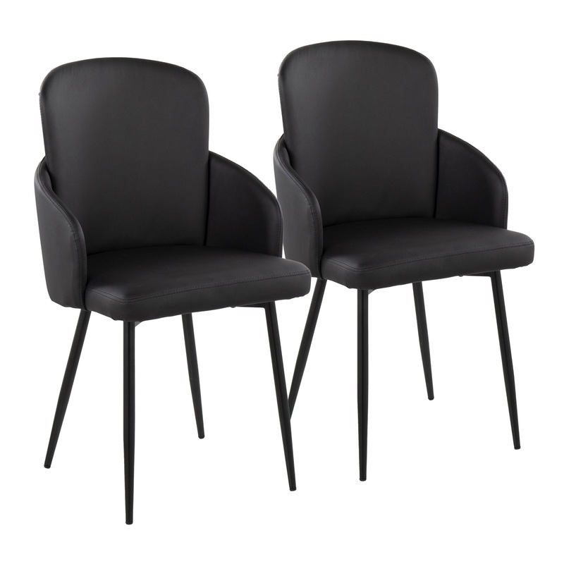 Dahlia – Contemporary Elegant Design Dining Chair (Set of 2)