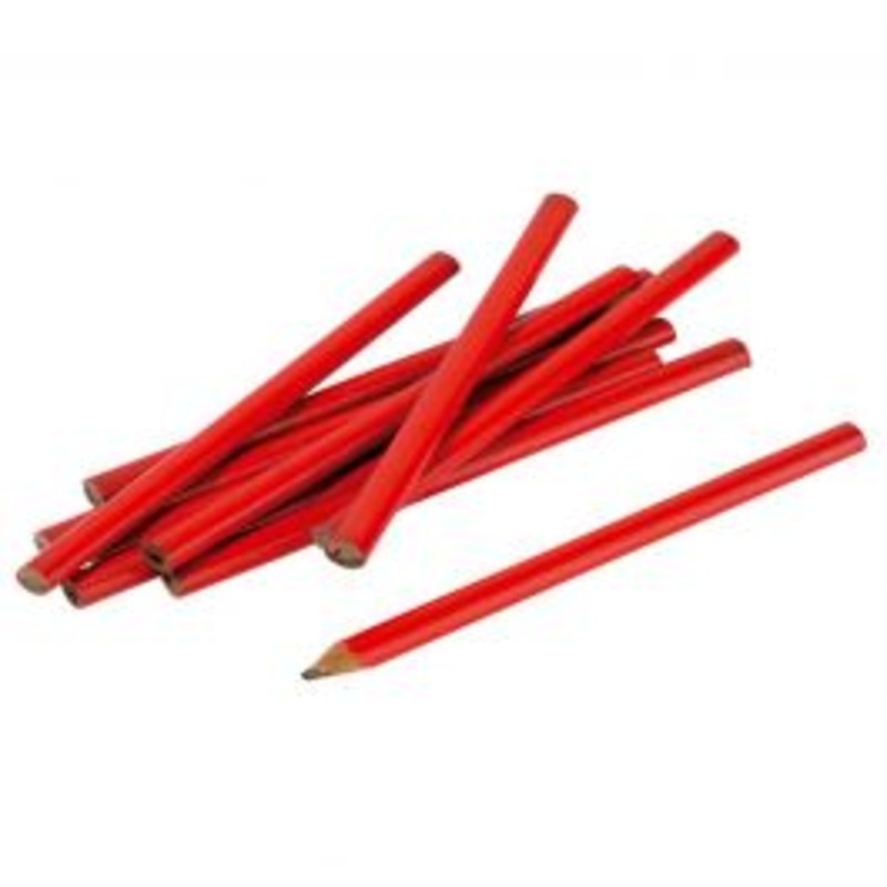 CARPENTER’S PENCIL 18 CM. 12 PIECES