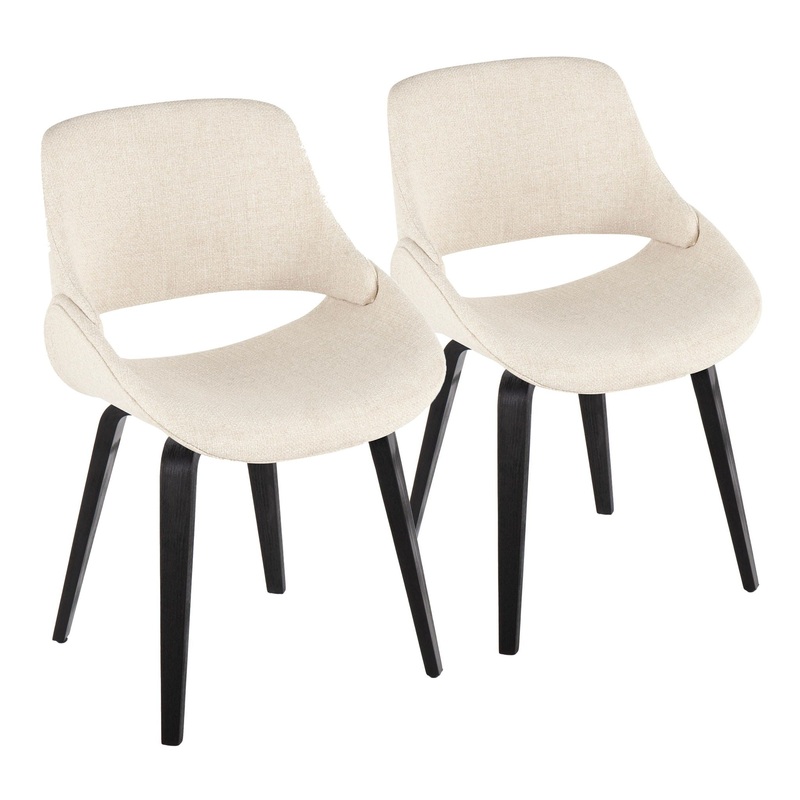 Fabrico – Mid Century Modern Comfortable Design Dining Chair (Set of 2)