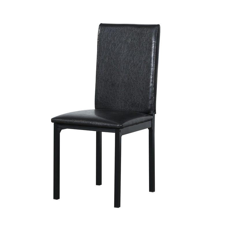 Metal Frame Dining Seats (Set of 4) – Black