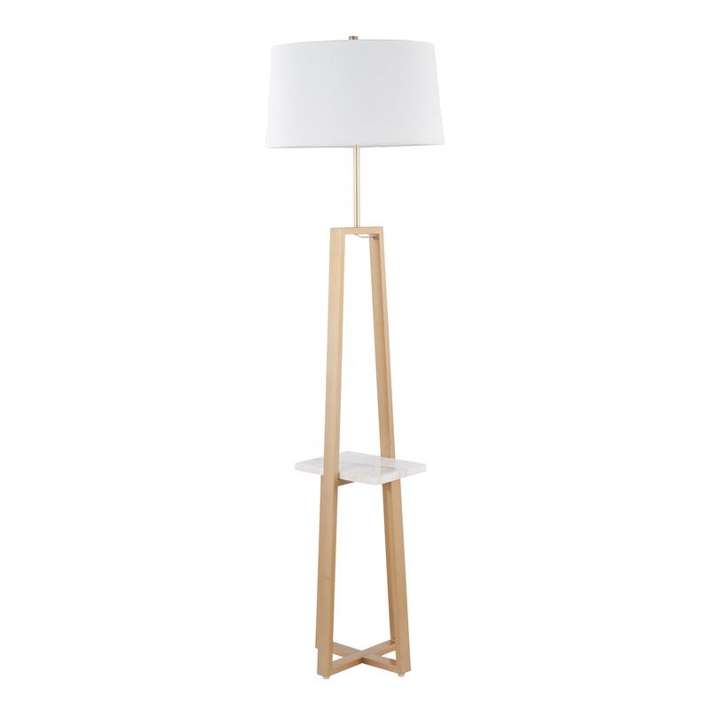 Cosmo – Shelf Contemporary / Glam Floor Lamp