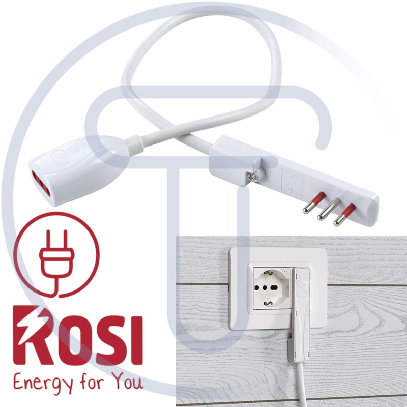 Extension Cord 3m with EMILIA FLAT 10A Plug