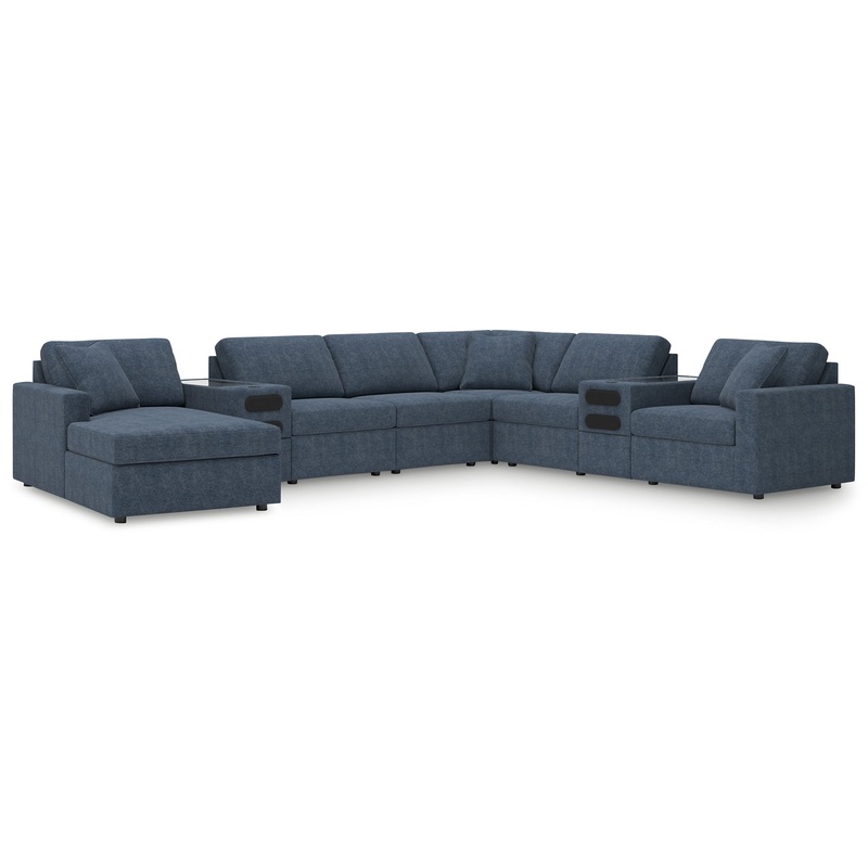 Modmax 8-PC Sectional with Chaise and Audio Consoles