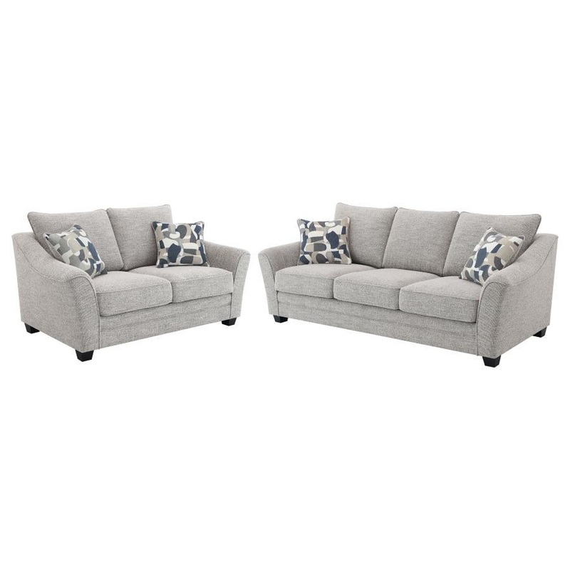 Tomkins – Boucle Upholstered Sofa Set
