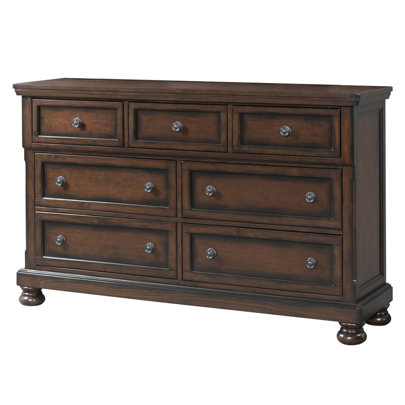 Kingston – Dresser|Dark Brown|Dressers|Dresser & Mirror