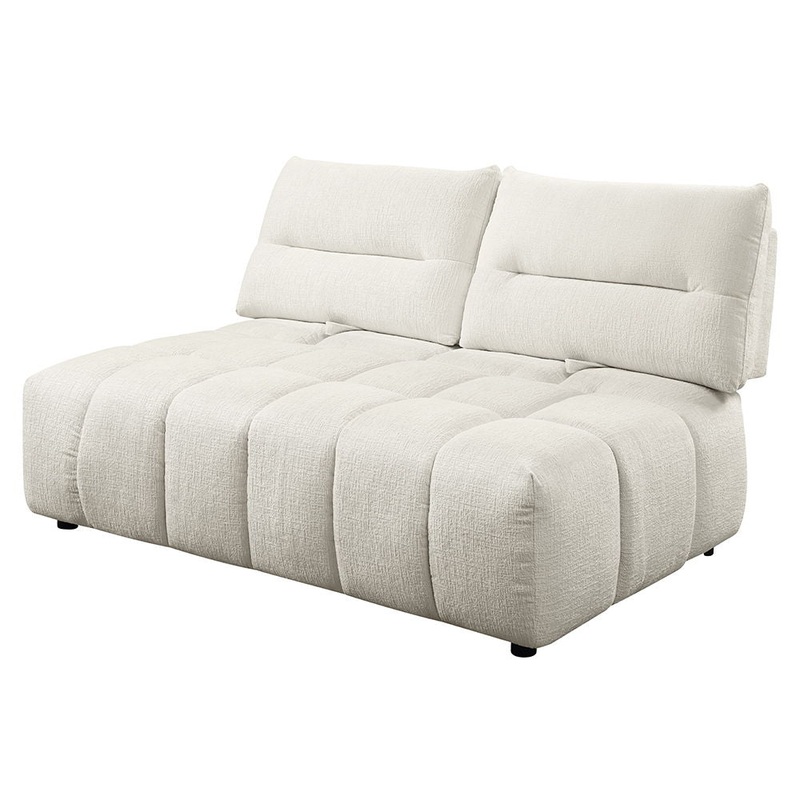 Loanna – Modular Loveseat – Beige Linen
