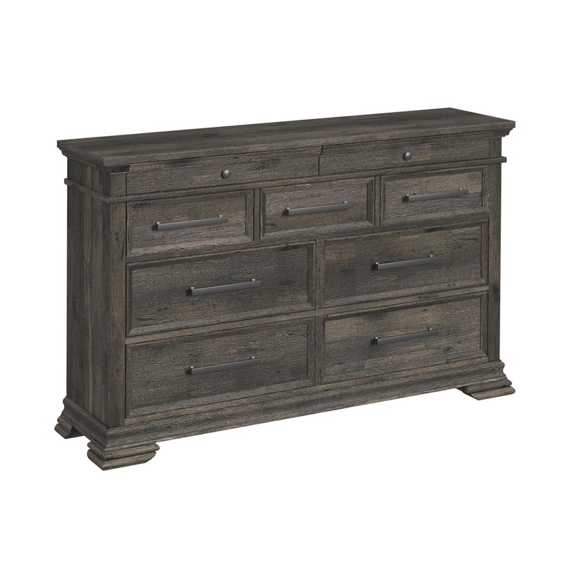 Park Ridge – 9-Drawer Dresser|Dark Gray|Dresser & Mirror|Dressers