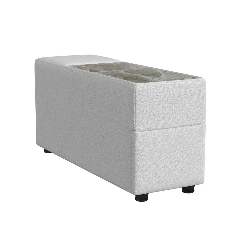 Zandara – Modular Console With Speaker And Cooler – Beige