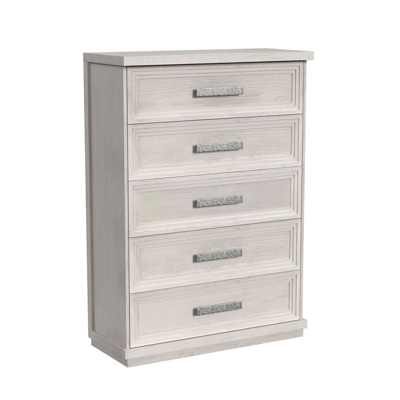 Avalanche – 5-Drawer Chest – Antique White