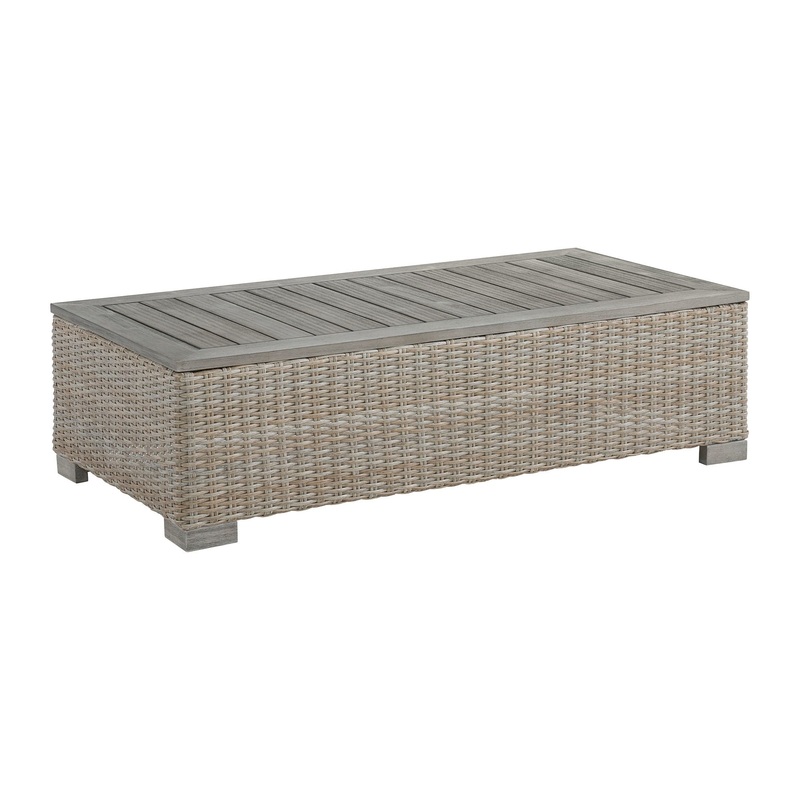 Ollie – Rectangular Coffee Table – Tan