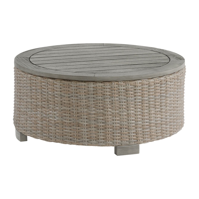 Ollie – Round Coffee Table – Tan
