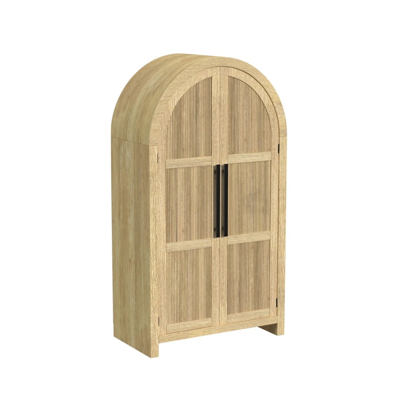 Ridgemont – Large Cabinet|Beige|Black