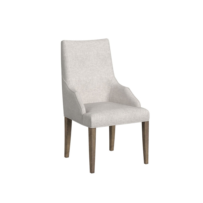 Yellowstone – Dining Host Chair (Set of 2) – Medium Brown