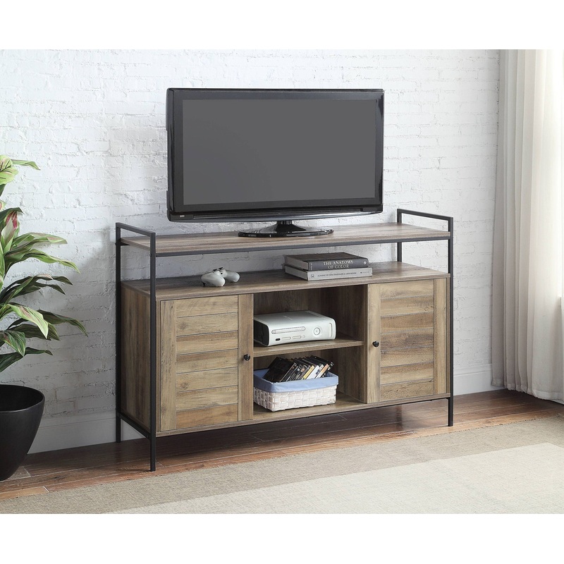 Baina – Rustic TV Stand – Oak