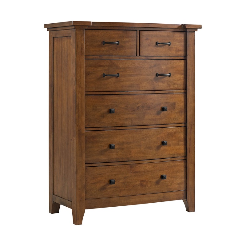 Gage – 6-Drawer Chest – Chestnut