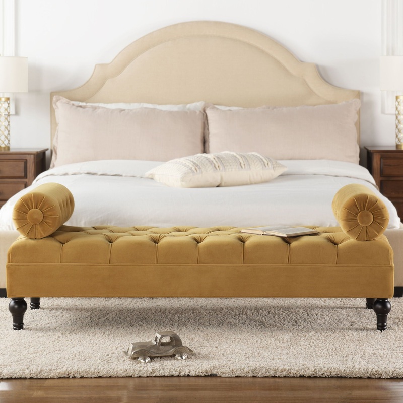 Lewis Bolster – Arm Entryway Bench