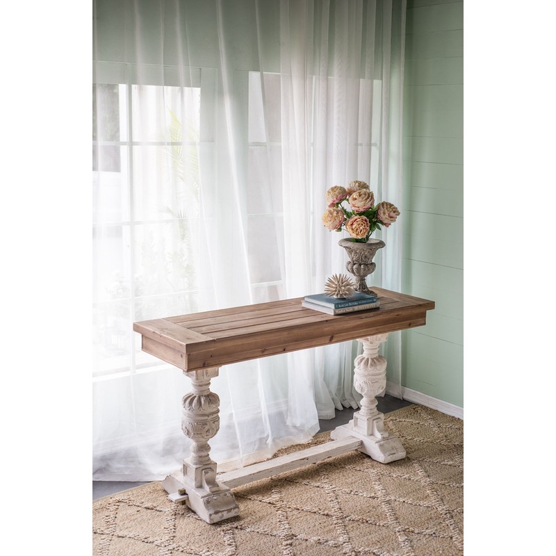 Alcott – Buffet Table – Brown / Antique White