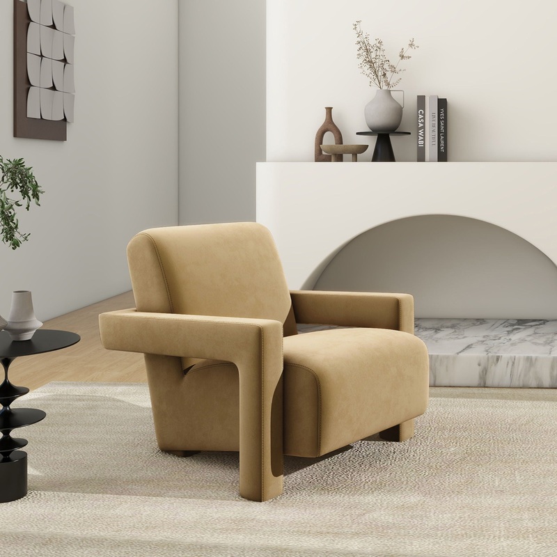 Ethan – Fully Upholstered Accent Arm Chair