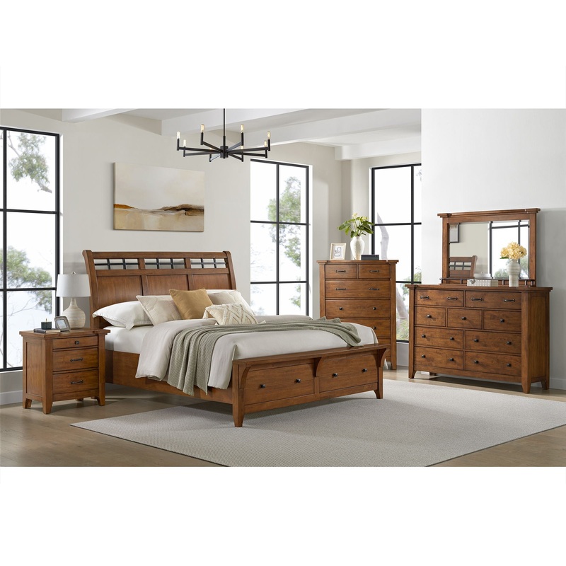 Gage – Sleigh Storage Bedroom Set