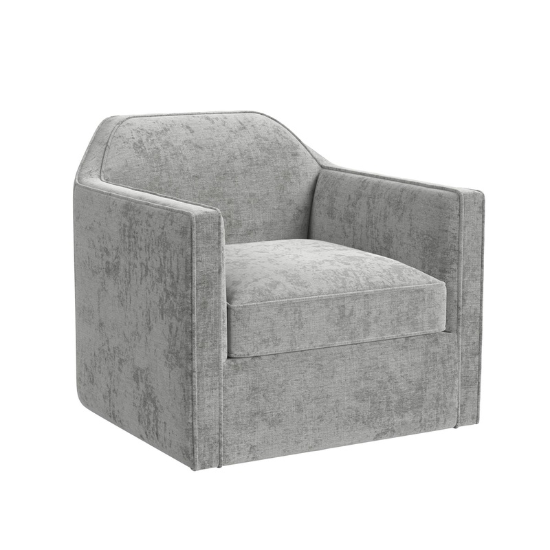 Hamlin – Swivel Chair|Blue|Gray
