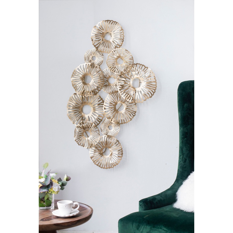 Iron Wall Art – Gold