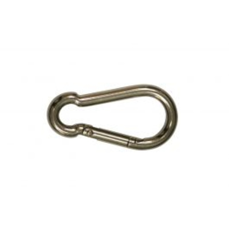 2 STAINLESS STEEL FIREMAN CARABINER D.4