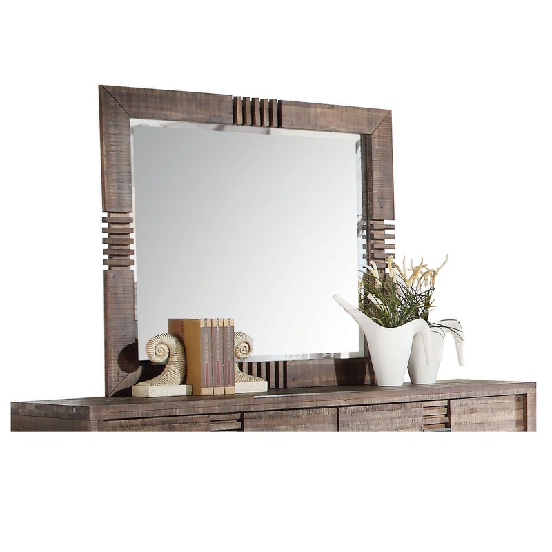 Andria – Reclaimed Mirror – Oak