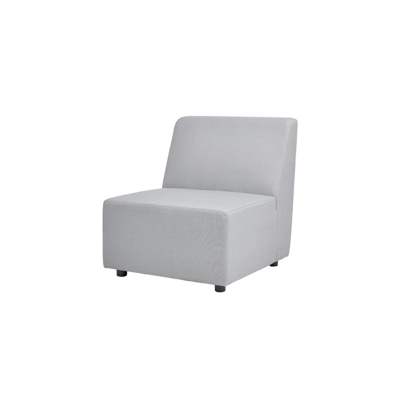 Cleo – Modular Upholstered Deep Seating Patio Armless Chair Axroma Olefin