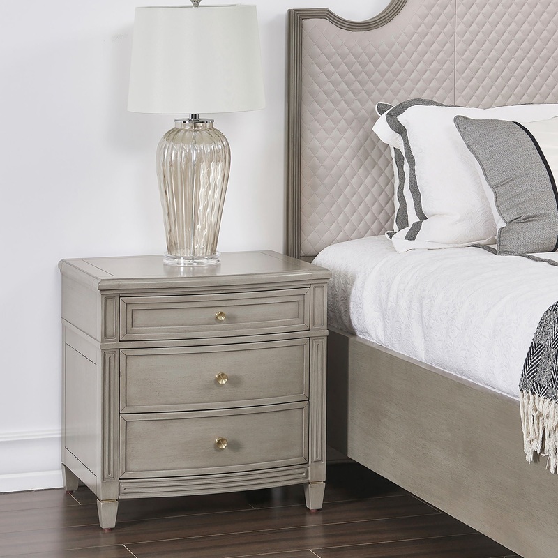 Dauphin – 3 Drawer Accent End Table