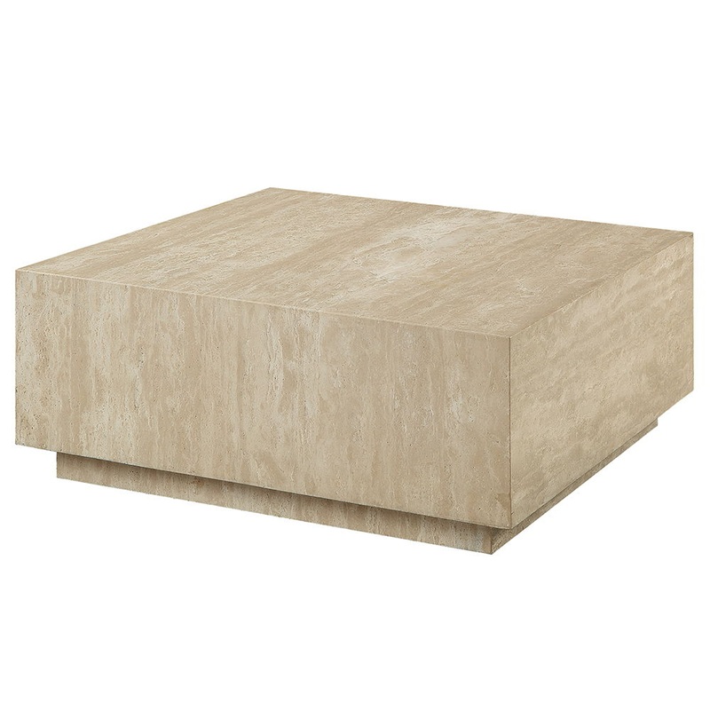 Deon – Coffee Table – Beige Marble