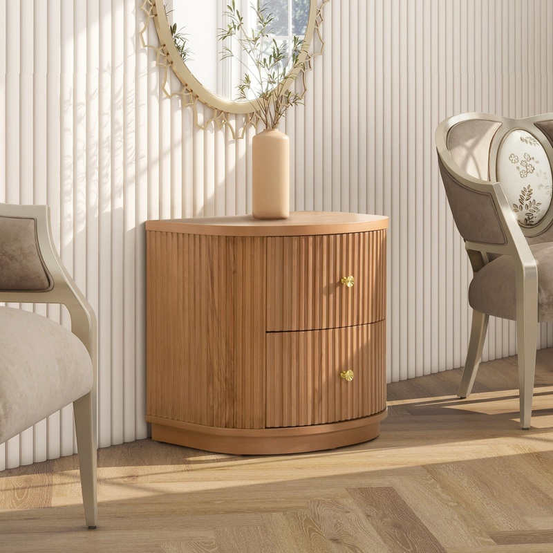 Valentine – 2 Drawer Storage Side Table