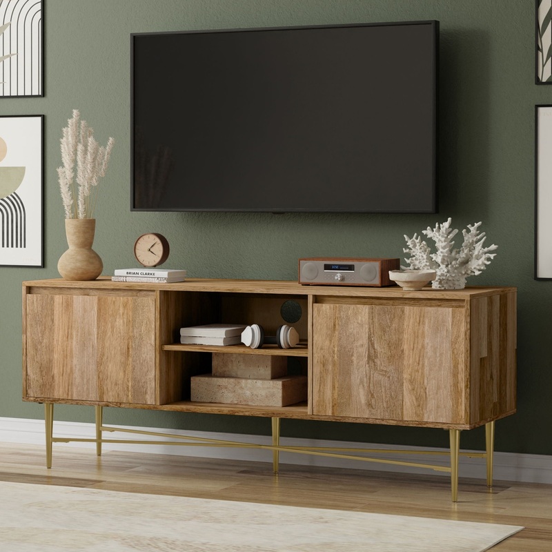 Fallon – TV Media Stand – Natural