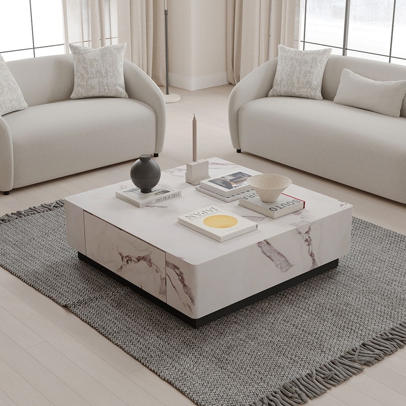 Fritzy – Coffee Table – Engineered Stone